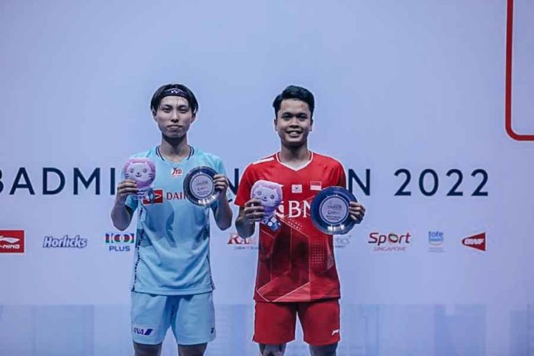 Kantongi Tiga Gelar, Indonesia Juara Umum Singapore Open 2022