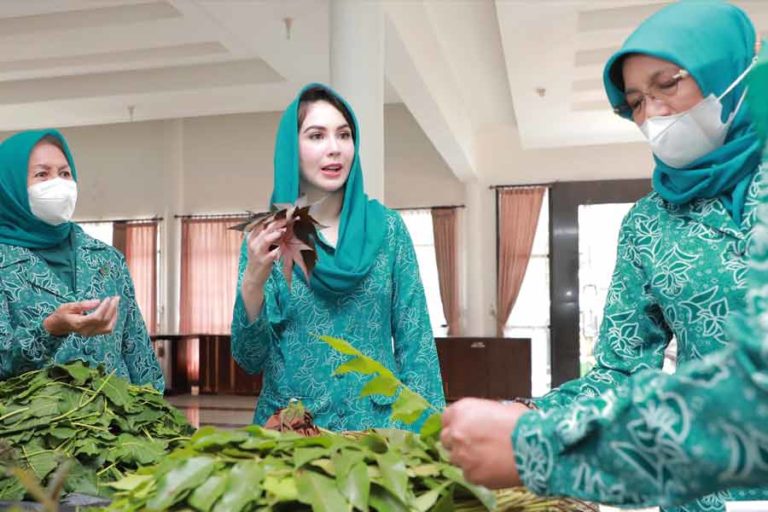 Buka Pelatihan Batik Warna Alam, Arumi Bachsin : Industri Fashion Jadi Peluang Ekonomi Menjanjikan