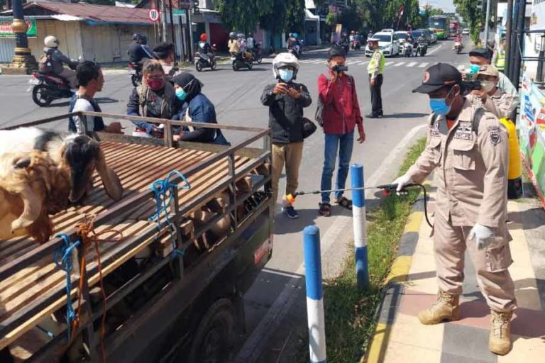 Cegah PMK Meluas, Polres Madiun Kota Perketat Masuknya Hewan Ternak dari Luar Daerah