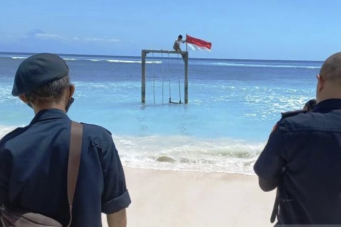 Ayunan Ilegal di Gili Trawangan Lombok Utara Dibongkar KKP