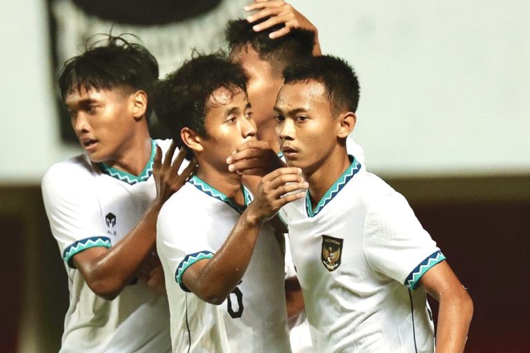 Indonesia U-16 Bantai Singapura 9-0, Nabil Asyura Cetak Hatrick