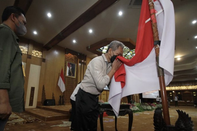 Wagub Emil Dardak Saksikan 15 Mantan Anggota Jamaah Islamiyah Ikrar Setia ke NKRI