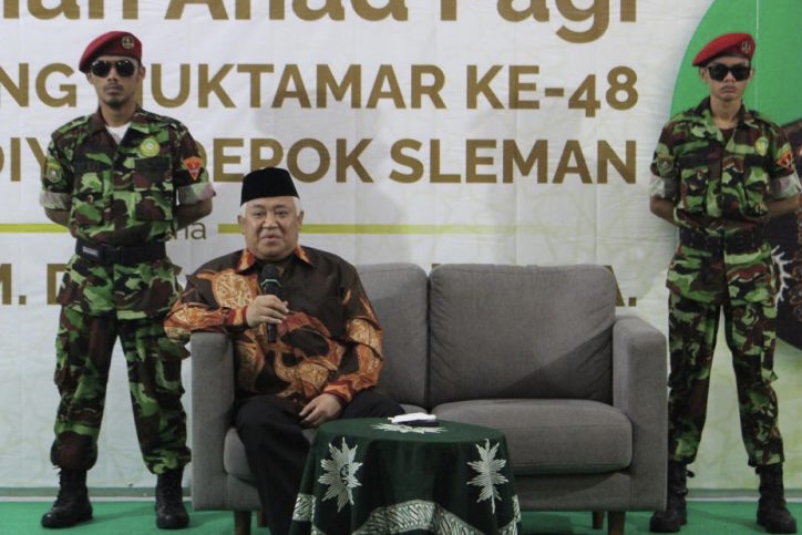 Din Syamsuddin Minta Muhammadiyah Jadi Lokomitf Lawan Kerusakan Kultural