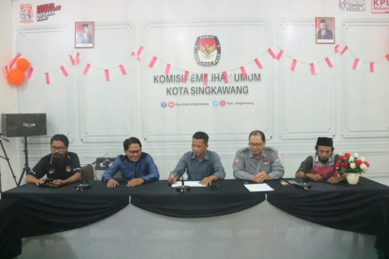 KPU Singkawang Membarukan 931 Data Pemilih