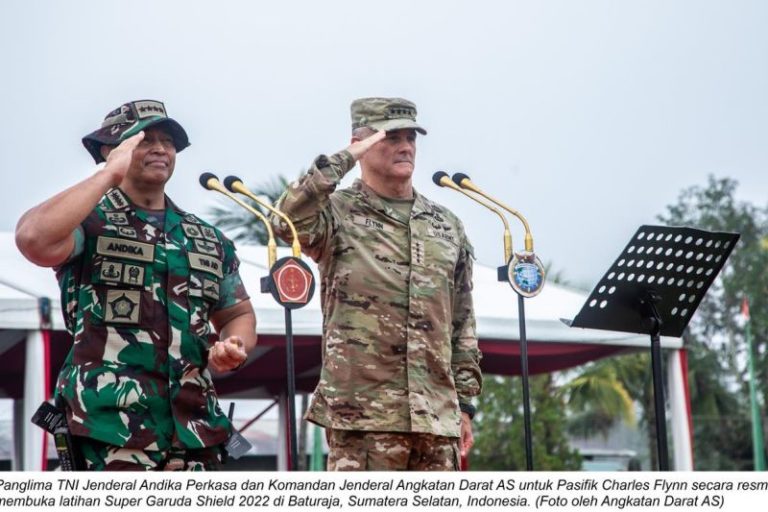 Tonggak Kemitraan Militer antara Amerika Serikat dan Indonesia, Latihan Gabungan Tahunan Super Garuda Shield 2022 Dimulai