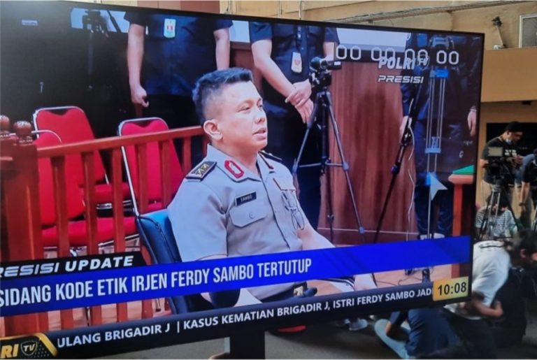 Jalani Kode Etik, Anggota Kompolnas: Ferdy Sambo Lebih Tepat Mendapatkan Sanksi Pemberhentian Tidak dengan Hormat