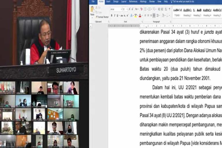 MK Tolak Gugatan 3 Wartawan Soal UU Pers, Ketua: Tidak Beralasan Menurut Hukum