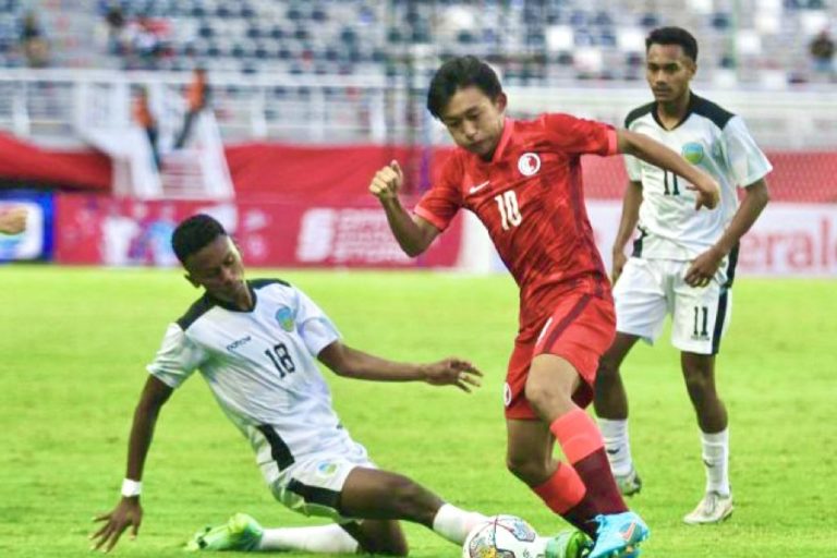 Timor Leste Menang 2-1, Hong Kong Jadi Juru Kunci