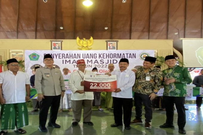 Sejumlah 550 Imam Masjid di Pamekasan Dapat Jaminan Kecelakaan Kerja