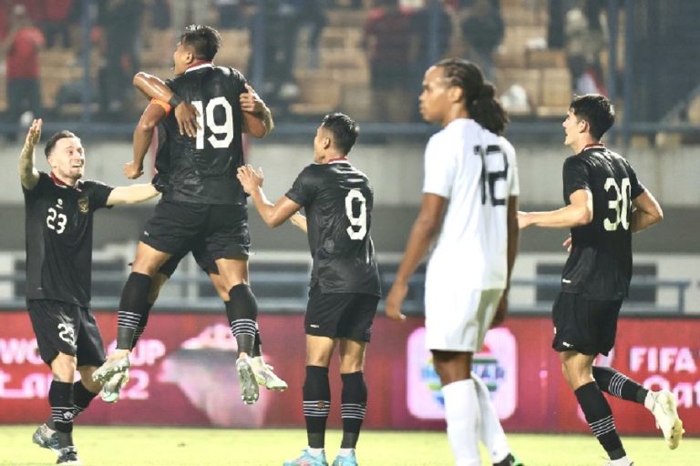 Gol Backheel Dimas Drajat Pastikan Kemenangan Indonesia atas Curacao