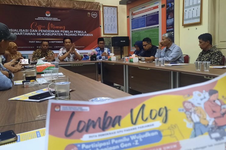 KPU Padang Pariaman Gelar Lomba Vlog Sosialisasikan Pemilu ke Pemula