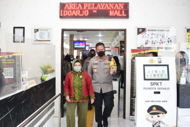 Mall Mini Pelayanan Polri Polresta Sidoarjo Diharapkan Jadi Percontohan