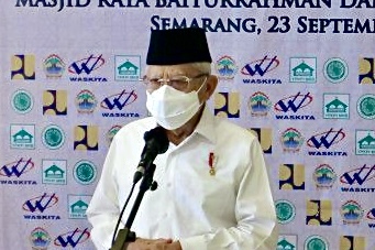 Wapres Ma’ruf Amin Tegaskan Semua Orang Harus Patuhi Hukum