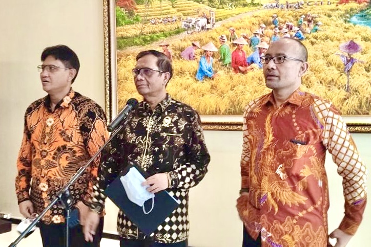 Upaya Tuntaskan Kasus HAM Berat, Mahfud MD Temui Tim Rekonsiliasi