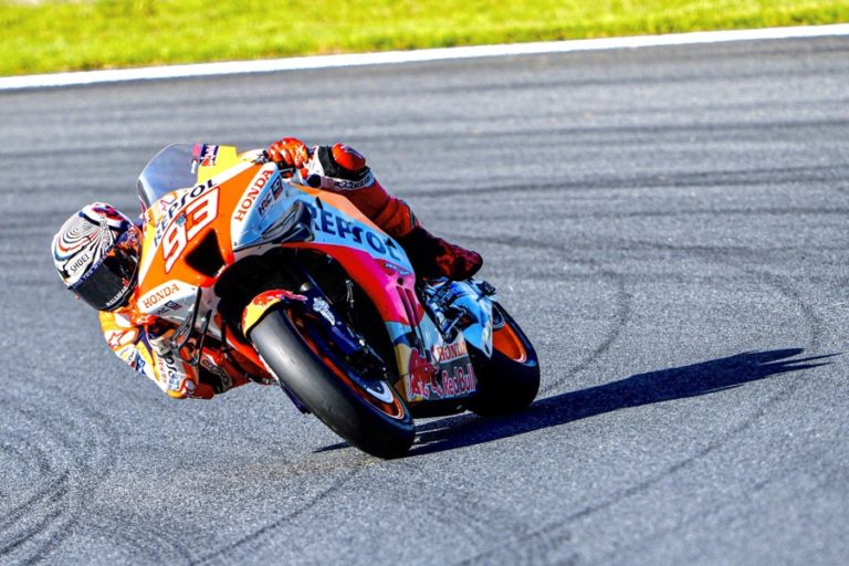 Tak Lagi Merasa Sakit, Marquez Berhasil Finish Posisi 4 di Montegi