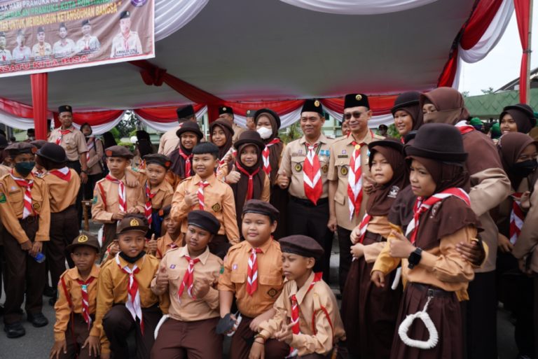 Gelorakan Semangat Persatuan, Wali Kota: Pramuka Tiang Jaga Keutuhan NKRI