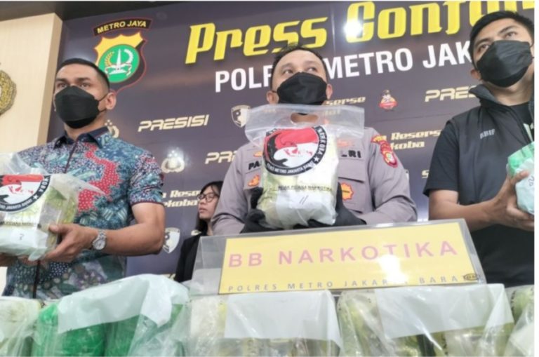Penyelundupan 44 Kilogram Sabu-sabu dari Myanmar ke Indonesia Berhasil Digagalkan Polres Jakarta Barat