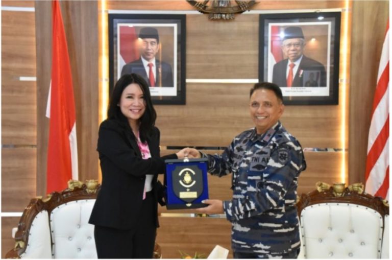 Pererat Hubungan Diplomasi, Danlantamal Manado Terima Kunjungan Konjen Filipina