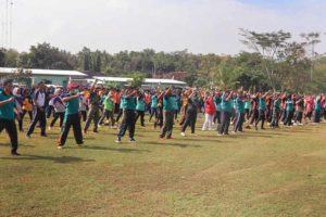Peringati Haornas ke- 39, Ribuan Warga Ikuti Senam Massal di Kulon Progo
