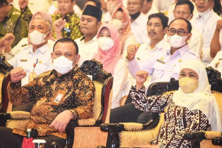 Ratusan Kades Jatim Ikuti Bimtek dan Sosialisasi Desa Anti Korupsi KPK