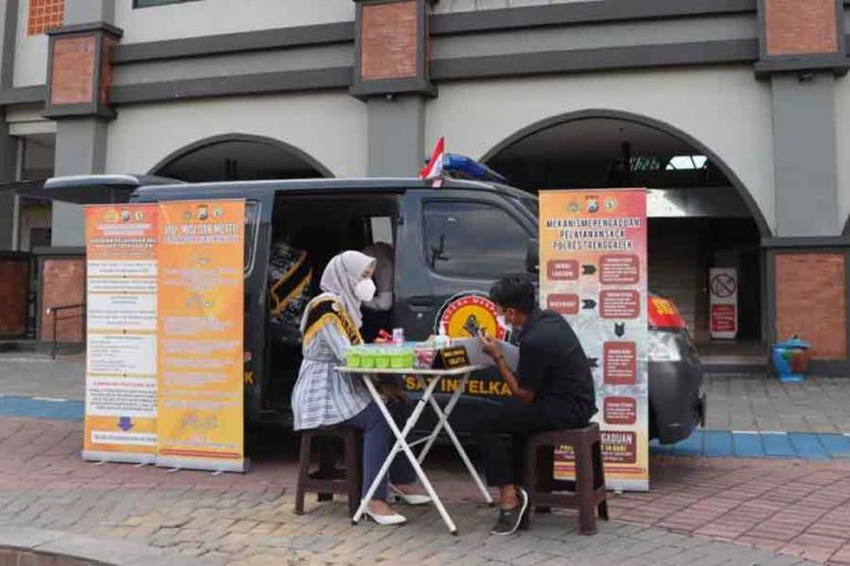 Polres Trenggalek Sediakan Pelayanan SKCK Keliling untuk Masyarakat