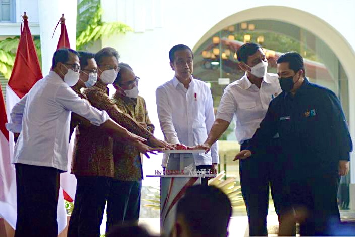 Presiden Jokowi Resmi Luncurkan Vaksin IndoVac Buatan Bio Farma