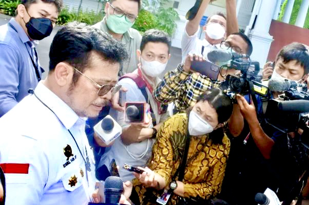 Presiden Jokowi Perintahkan Mentan Periksa Data Faktual Stok Beras Nasional