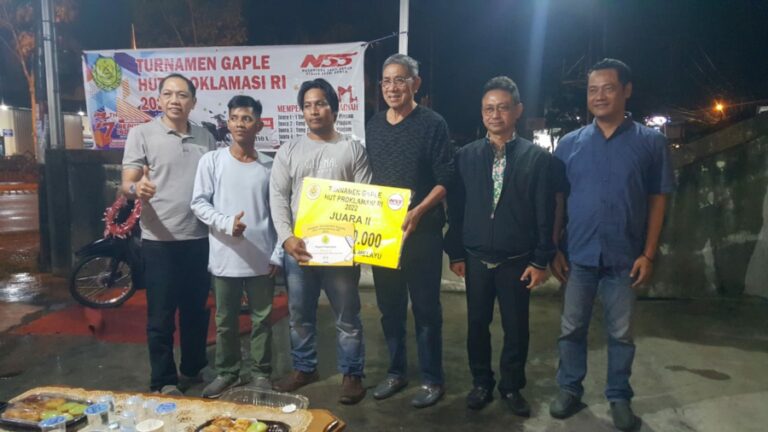 Turnamen Gaplek Berhadiah Satu Unit Motor, Pererat Silaturahmi