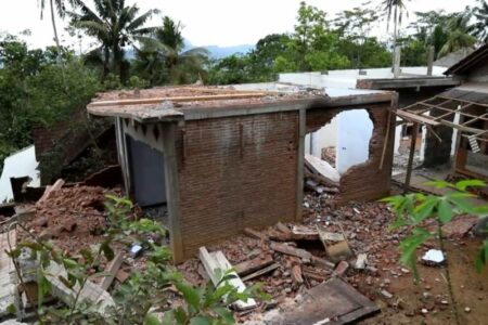 Sebanyak 13 Rumah di Timahan Trenggalek Rusak Akibat Tanah Gerak