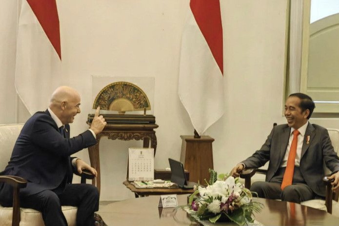 Presiden Jokowi Ungkap Alasan PSSI Tak Ikut Sambut Presiden FIFA di Istana