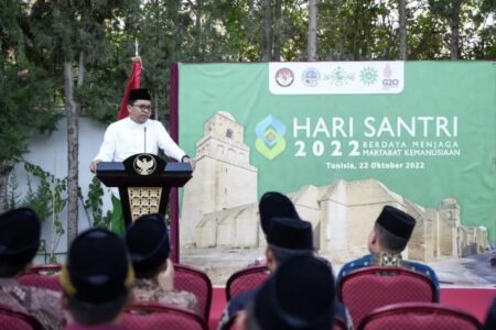 Dubes RI Zuhairi Misrawi Ajak WNI di Tunisia Peringati Hari Santri Nasional