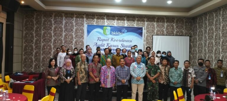 Angka Stunting Terbesar Kedua di Kalbar, Pemkab Sintang Lakukan Koordinasi Percepatan Penurunan Data