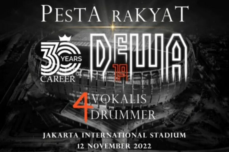 Sebanyak 63 Ribu Tiket Konser ’30 Tahun Berkarya’ Dewa 19 Ludes Terjual dalam 15 Menit