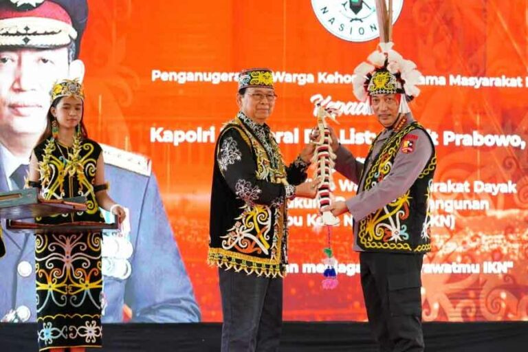 Polri dan Majelis Adat Dayak Nasional Berkomitmen Kawal Pembangunan IKN