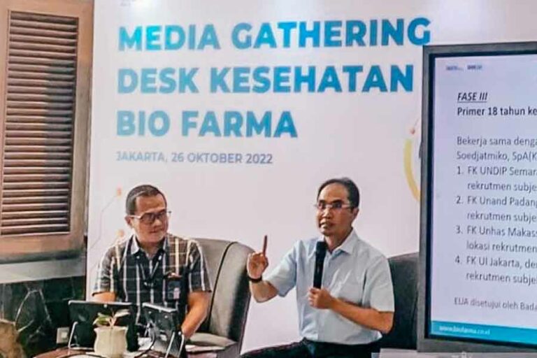 Gandeng Kampus, Bio Farma Pastikan Vaksin IndoVac Aman dan Efektif