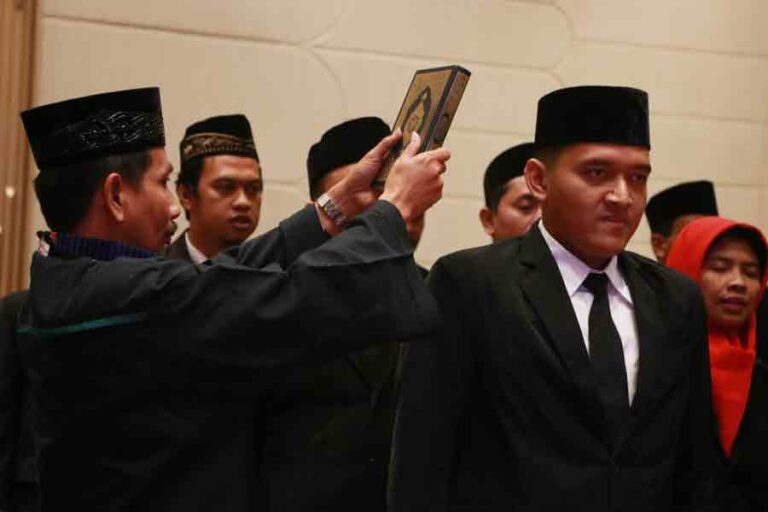 Tahapan Awal Pemilu Serentak, 35 Anggota Panwaslu Kulon Progo Dilantik