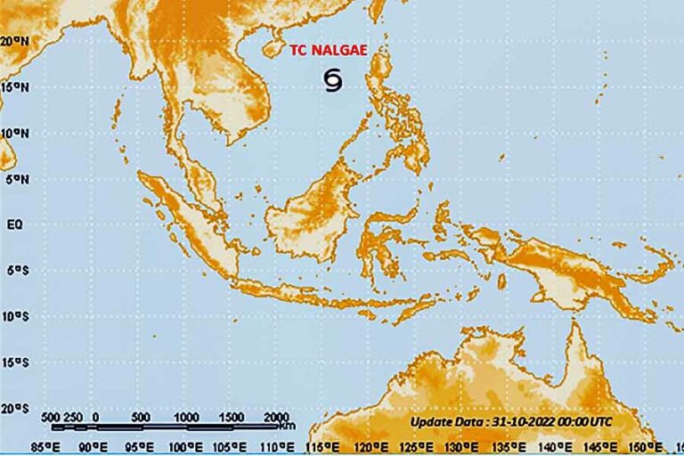 Siklon Tropis Nalgae Picu Kondisi Cuaca di Jateng