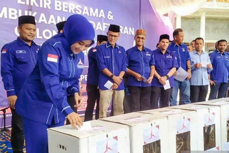 Buka Pendaftaran Caleg Pemilu 2024, Demokrat Aceh Syaratkan Harus Mampu Membaca Alquran