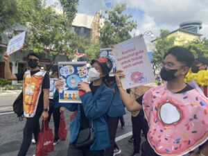 Peringati Hari Diabetes Sedunia, Kedokteran Ubaya Kampanye Cegah Diabetes Saat CFD