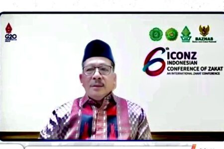 Wamenag Harap ICONZ 2022 Beri Kontribusi Memajukan Tata Kelola Zakat