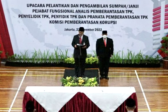 Sebanyak 707 Pegawai Jabatan Fungsional KPK Dilantik Hari Ini