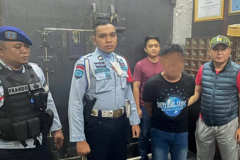 Aparat Gabungan Tangkap Narapidana yang Kabur dari Rutan Tanjungpinang