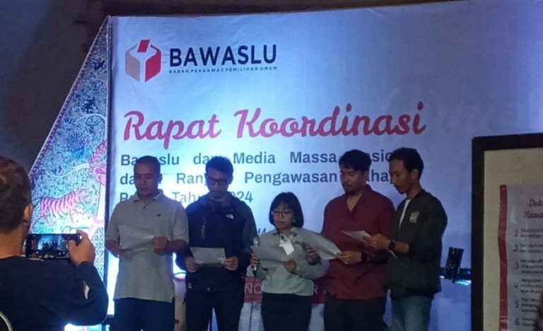Forum Pewarta Dibentuk, Bawaslu RI: Jurnalis Miliki Wadah untuk Memberitakan Pemilu