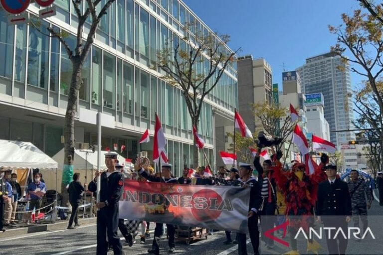 Dilaksanakan Rutin Setiap Tahun, Awak KRI Diponegoro-365 Ikuti Parade JMSDF di Jepang
