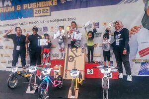 Libatkan Peserta dari Berbagai Daerah, Kota Kediri hadirkan Pushbike Challenge 2022