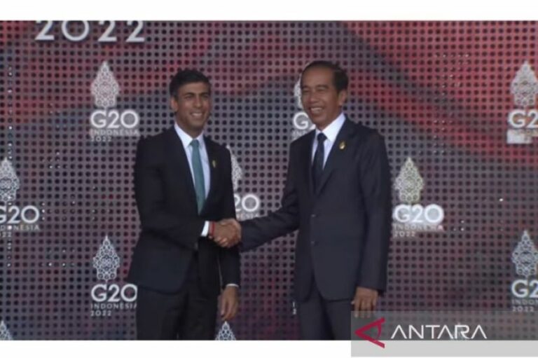 Langsung Menghampiri Presiden RI, PM Inggris, Kanada dan Presiden Turki Tiba di KTT G20