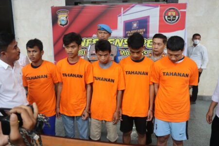 Sengaja Ingin Membuat Kota Tak Aman, Puluhan Pembusur Ditangkap Tim Gabungan Polrestabes Makassar