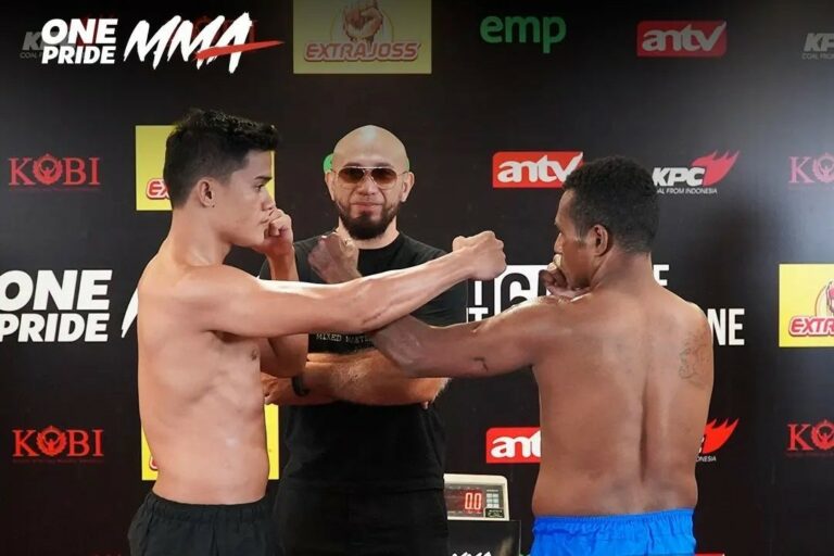 Jadwal Lengkap One Pride MMA di ANTV Malam Ini, Mulai dari Atomweight, Bantamweight dan Lightweight One Pride MMA
