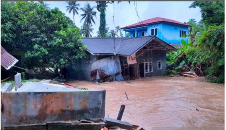 Korban Banjir di Kabupaten Natuna Kepri Capai 1.115 Orang