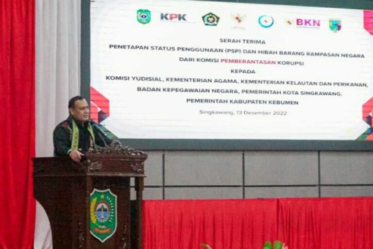 KPK Serahkan Aset Rampasan Korupsi Senilai Rp63 Miliar Kepada Enam Instansi